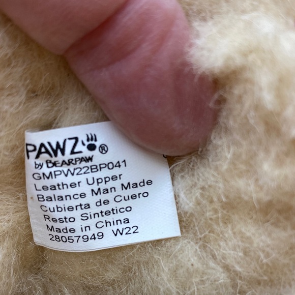 PAWZ Tan Kids Boots with Bow - Picture 7 of 10